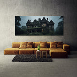 Gothic Eerie Overgrown Mansion 71