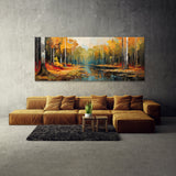 Fall Cubist Autumn Forest 101