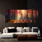 Fall Radiant Forest Path 81