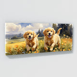 Dog Meadow Puppy Frolic 28