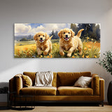Dog Meadow Puppy Frolic 28