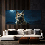 Dog Moonlit Sentinel 6