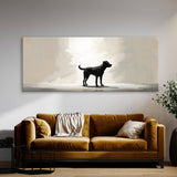 Dog Silhouette Serenity 98