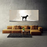 Dog Silhouette Serenity 98