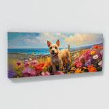Dog Vivid Blossoms Play 45