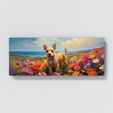 Dog Vivid Blossoms Play 45