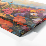 Dog Vivid Blossoms Play 45
