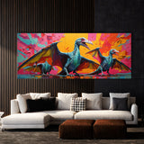 Dinosaur Dino Pop Art 122