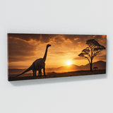 Dinosaur Sunrise Silhouette 101