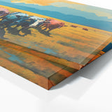 Cattle Abstract Pastures 83