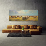 Cattle Ethereal Prairie Vista 52