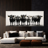 Cattle In Monochrome 91