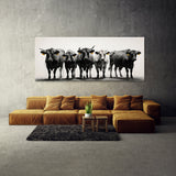Cattle In Monochrome 91