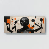 Black American Abstract 85