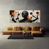 Black American Abstract 85