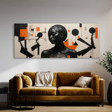 Black American Abstract 85