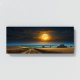 Lunar Golden Moonrise Fields 78