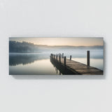 Zen Misty Morning Pier 80