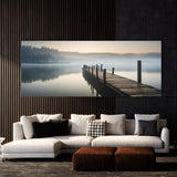 Zen Misty Morning Pier 80