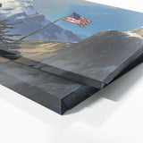 American Flag Patriotic Perch 18