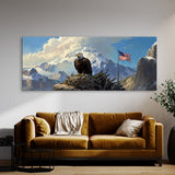 American Flag Patriotic Perch 18