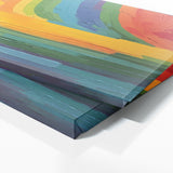 Rainbow Prismatic Geometry 84
