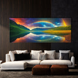 Rainbow Serene Reflection 79