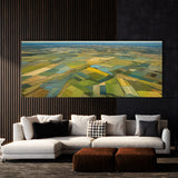 Countryside Abstract Fields 85