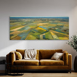 Countryside Abstract Fields 85