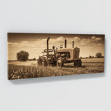 Corn Sepia Cornfield Tractor 57