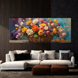 Basket Vivid Floral Symphony 61