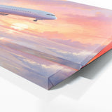 Aircraft Sunset Soar 36