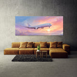 Aircraft Sunset Soar 36