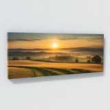 Sun Golden Morning Fields 81