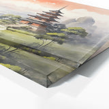 Chinese Misty Pagoda Tranquility 40