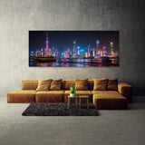 Chinese Neon River Reflections 69