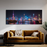 Chinese Neon River Reflections 69