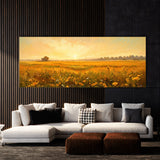 Calm Golden Evening Meadow 3