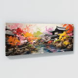 Asian Kyoto Seasons Abstraction 90