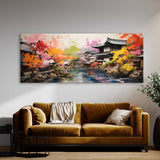 Asian Kyoto Seasons Abstraction 90