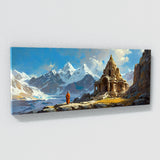 Asian Monks Amidst Majesty 6