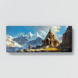 Asian Monks Amidst Majesty 6