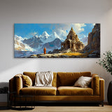 Asian Monks Amidst Majesty 6
