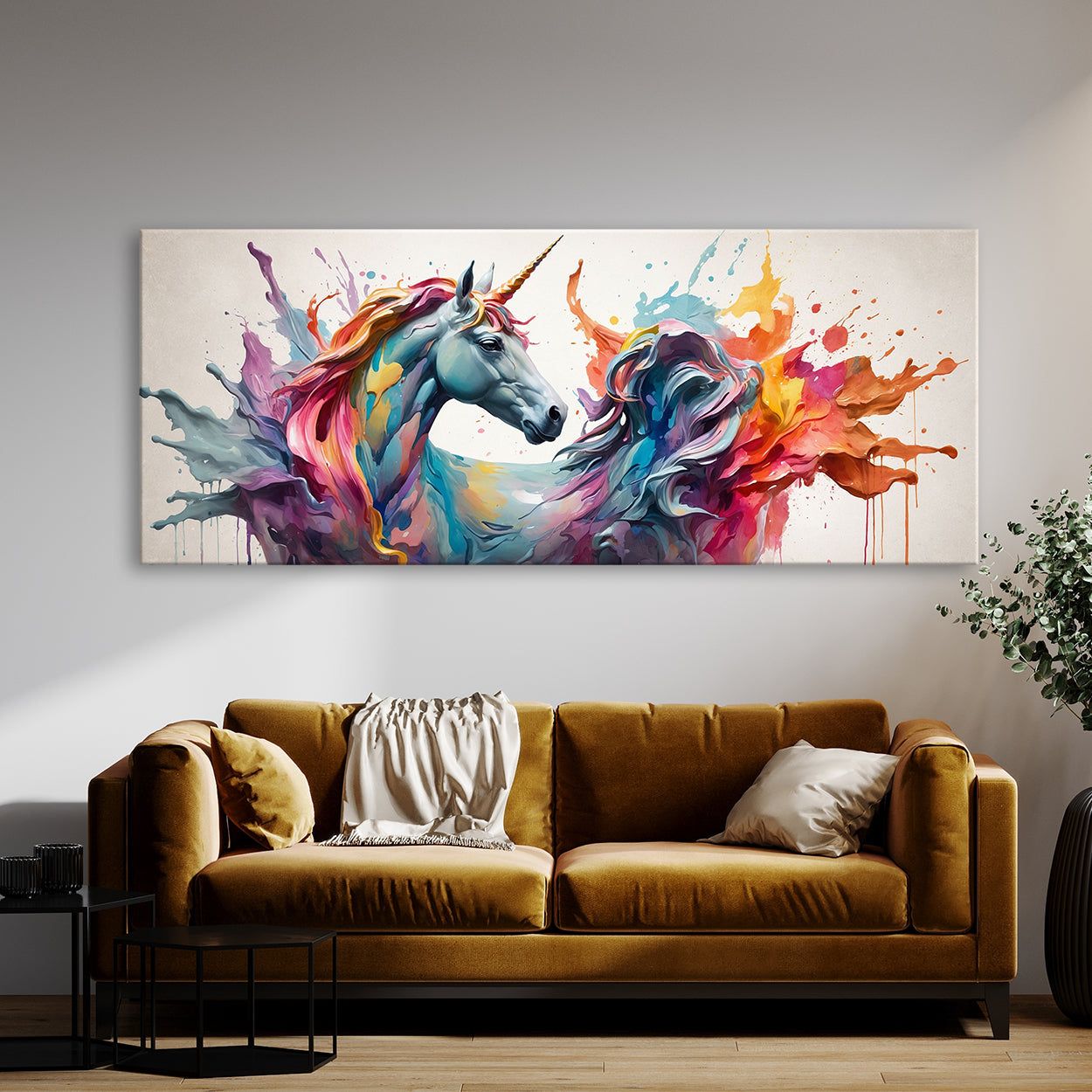 Unicorn Whimsical Color Flow 90