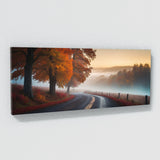 Thanksgiving Misty Autumn Path 67