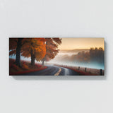 Thanksgiving Misty Autumn Path 67