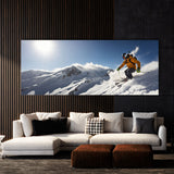 Skier Airborne Elegance 64