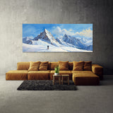 Skier Blue Mountain Serenity 31