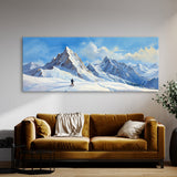 Skier Blue Mountain Serenity 31