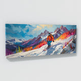 Skier Colorful Carve 51